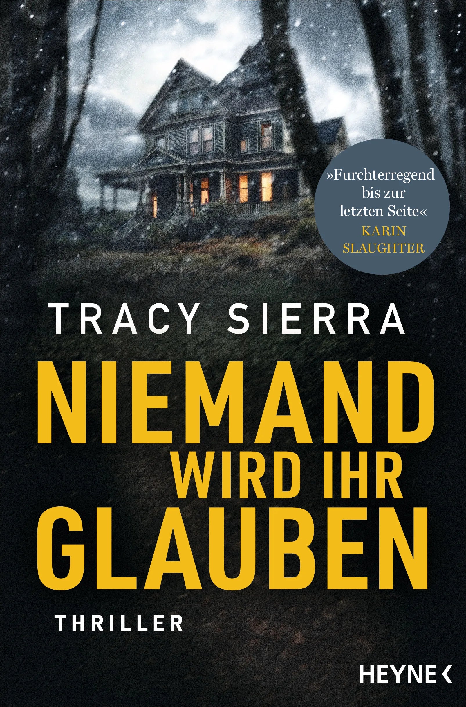Cover: Niemand wird ihr glauben (E-Book) von Tracy Sierra