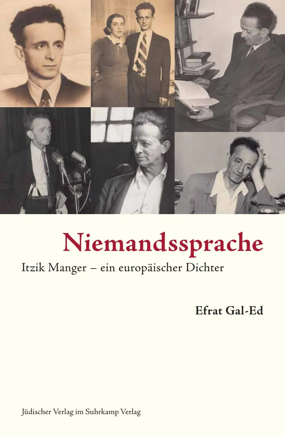 Buchcover von 'Niemandssprache' - Gebundene Ausgabe von Efrat Gal-Ed