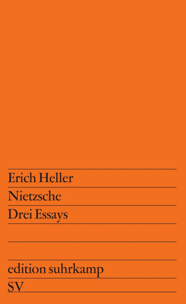 Buchcover von 'Nietzsche' - Taschenbuch von Erich Heller