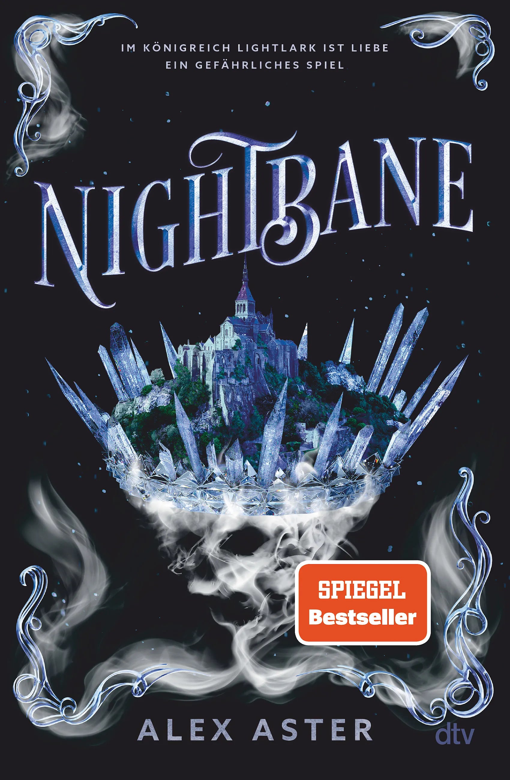 Buchcover von 'Nightbane' - Gebundene Ausgabe von Alex Aster