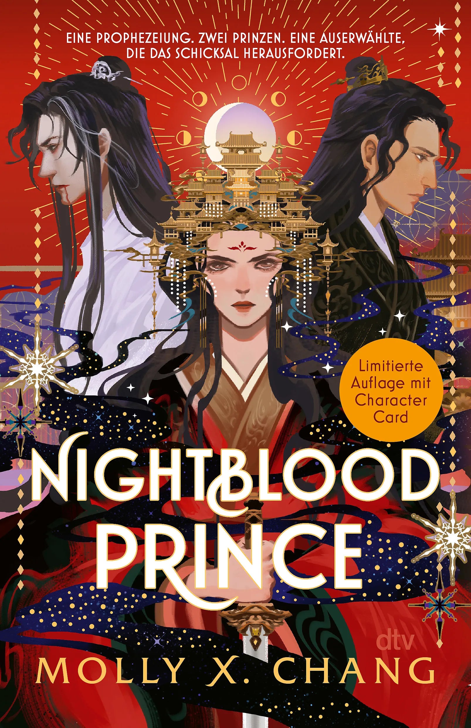 Buchcover von 'Nightblood Prince' - Paperback von Molly X. Chang