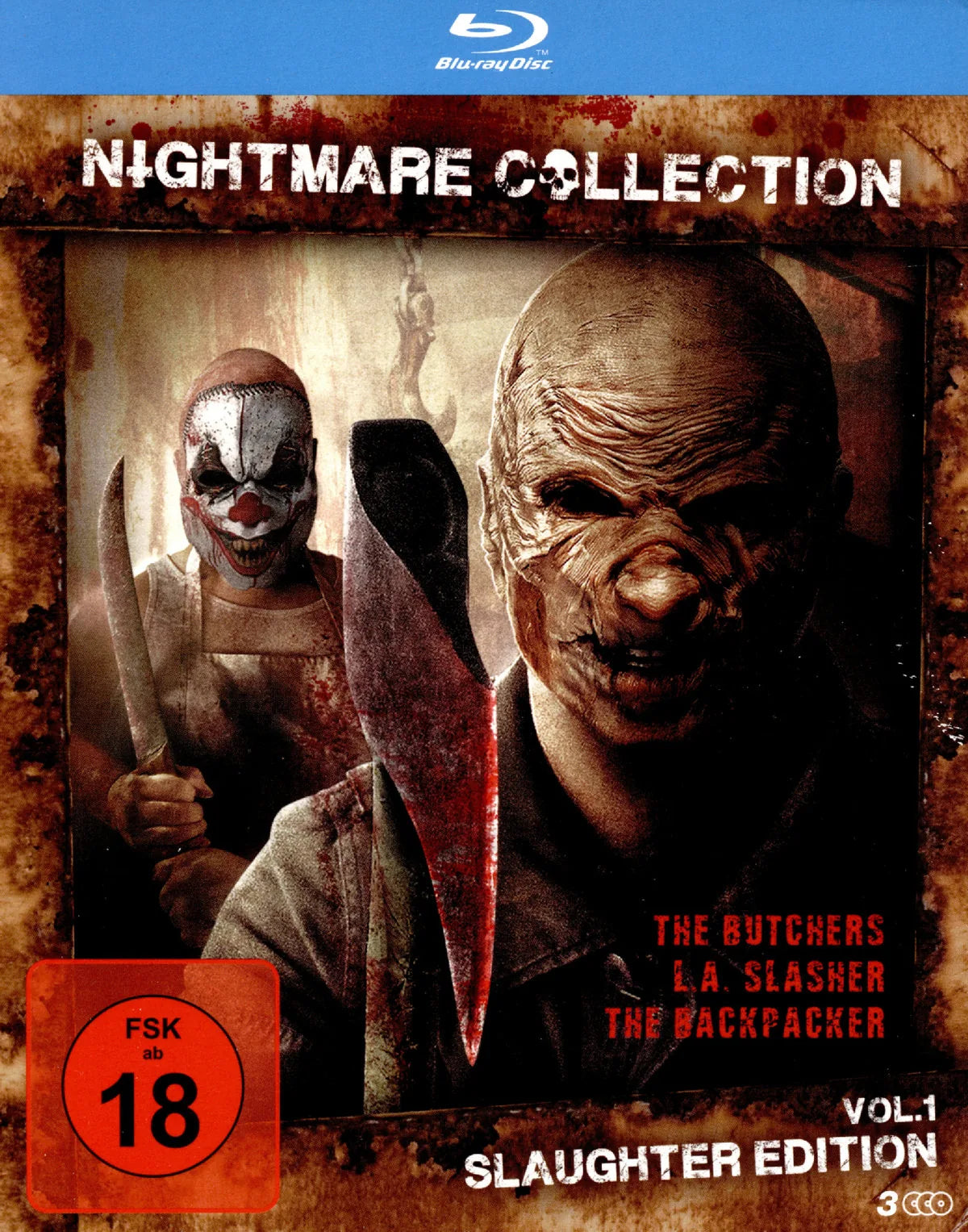 Nightmare Collection Vol. 1  [3 BRs] - Blu-ray Disc