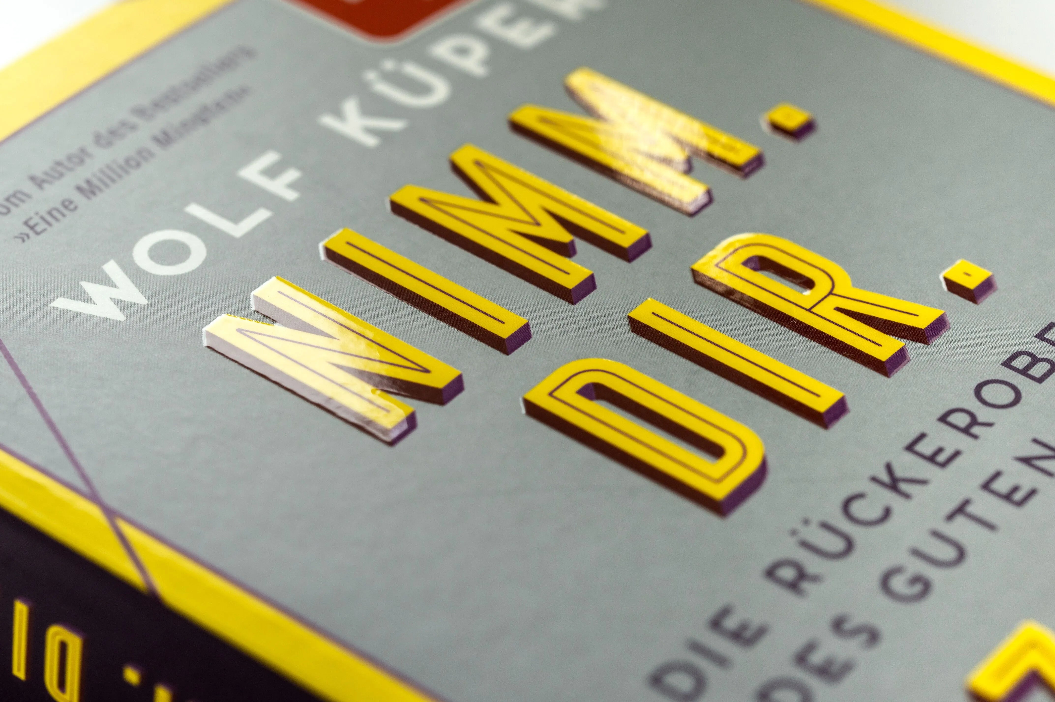 Detailansicht: Nimm. Dir. Zeit. (Paperback)