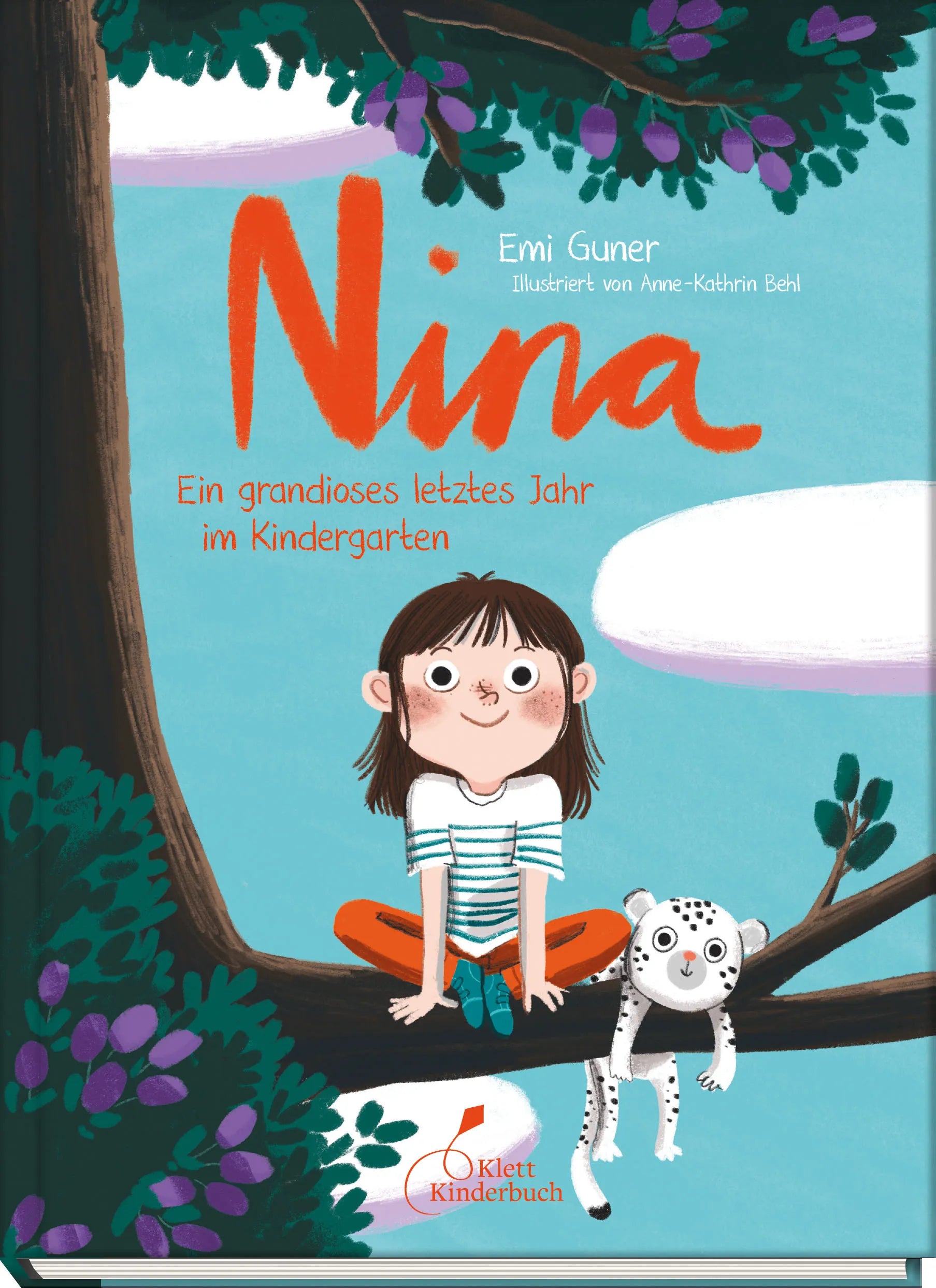 Buchcover von 'Nina - Ein grandioses letztes Jahr im Kindergarten' - Gebundene Ausgabe von Emi Gunér