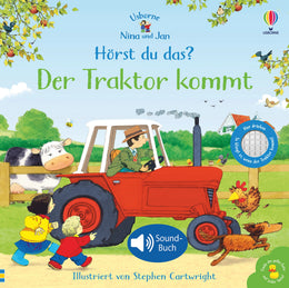 Buchcover von 'Nina und Jan - Hörst du das? Der Traktor kommt' - Gebundene Ausgabe von Sam Taplin
