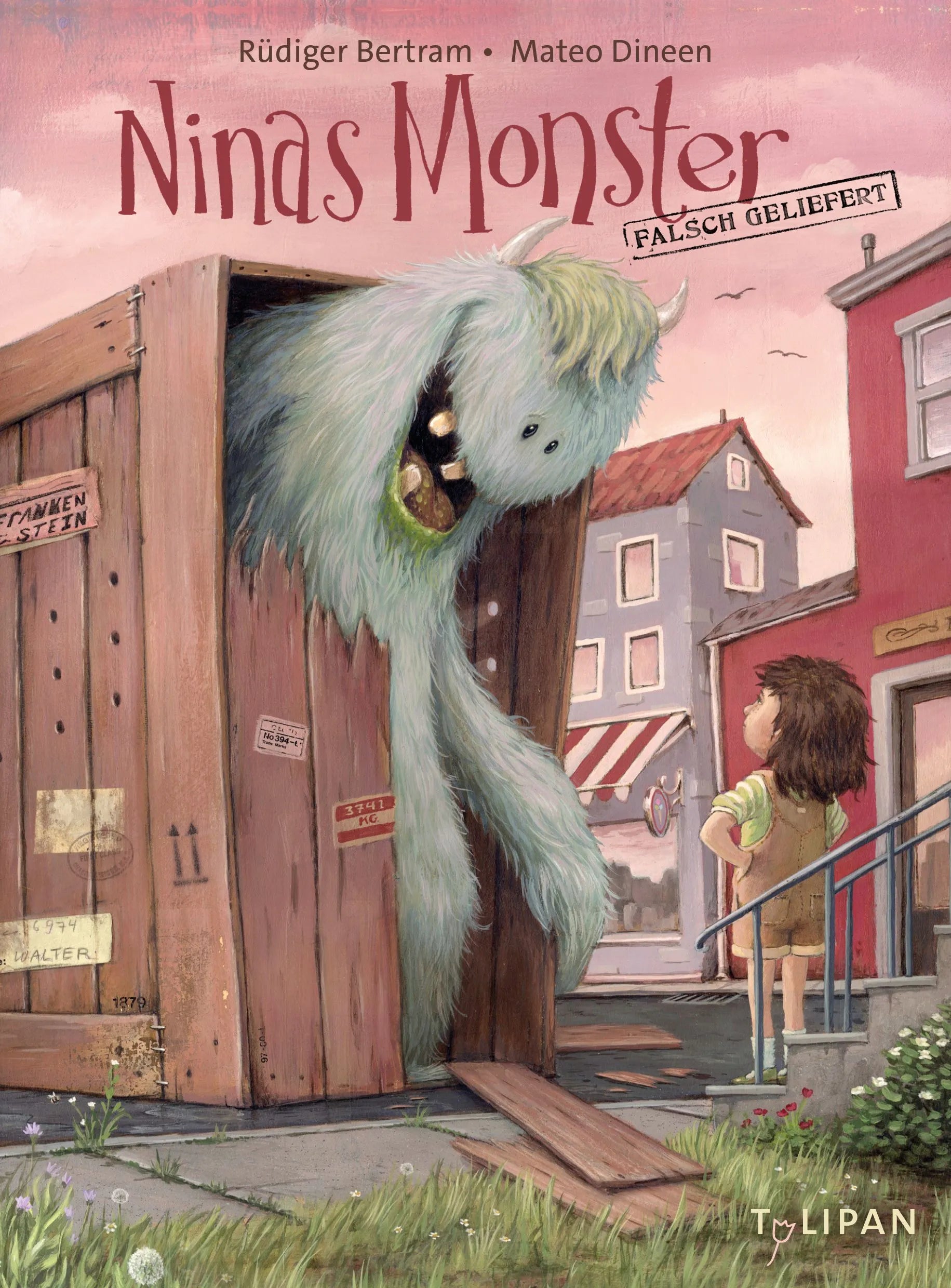 Cover: Ninas Monster. Falsch geliefert (Hardcover) von Rüdiger Bertram