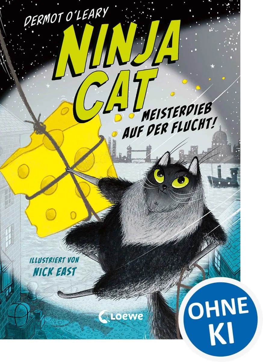 Cover: Ninja Cat (E-Book) von Dermot O'Leary
