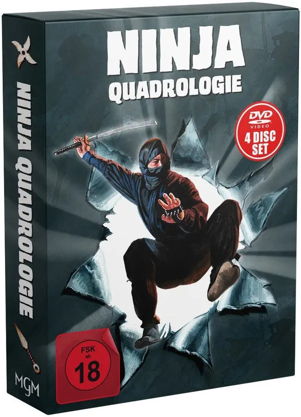 Ninja Quadrologie 1-4 - DVD
