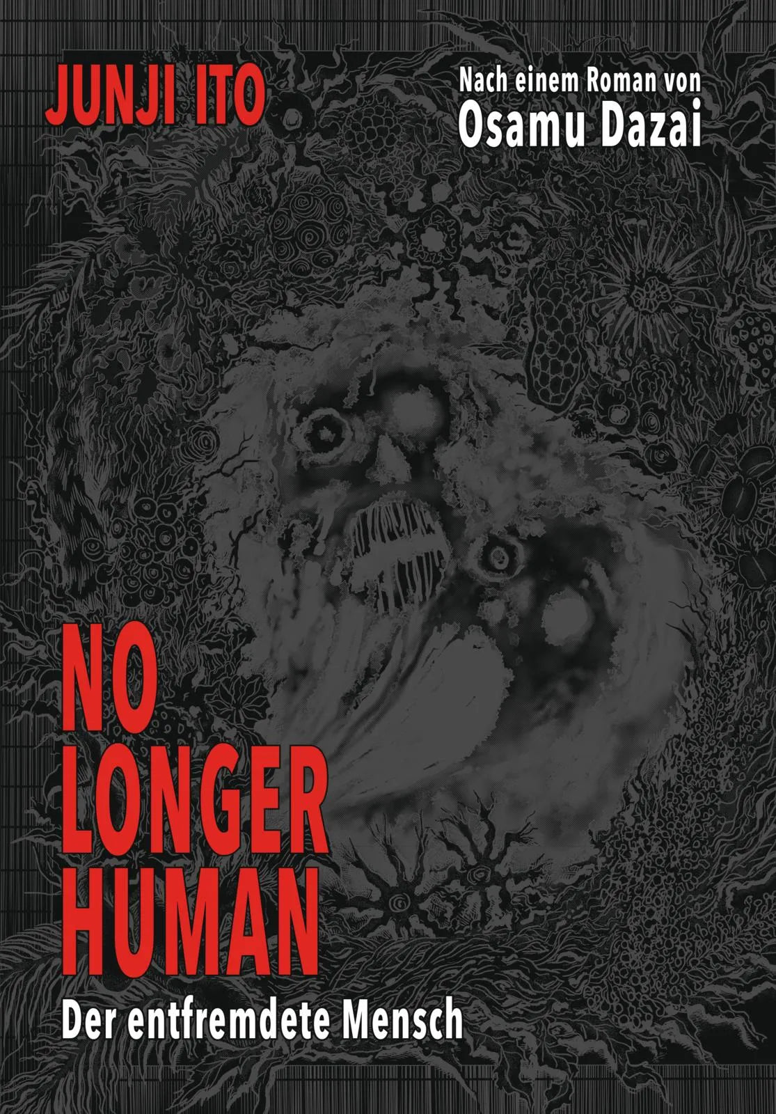 Buchcover von 'No longer human – Der entfremdete Mensch' - Gebundene Ausgabe von Junji Ito