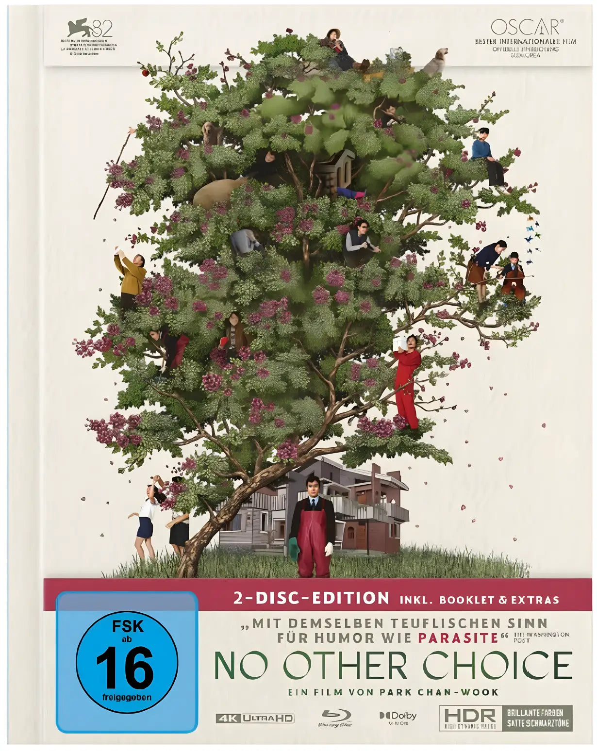 No Other Choice Mediabook mit Ultra HD Blu-ray und Blu-ray Cover