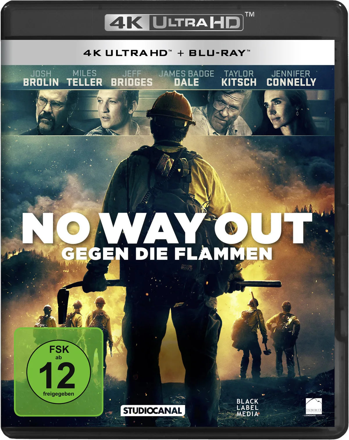 No Way Out - Gegen die Flammen  (+ BR) - Blu-ray 4K Ultra HD