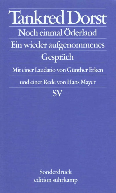 Noch einmal Öderland