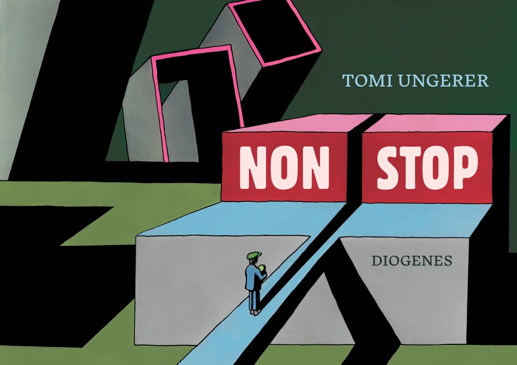 Buchcover von 'Non Stop' - Gebundene Ausgabe von Tomi Ungerer
