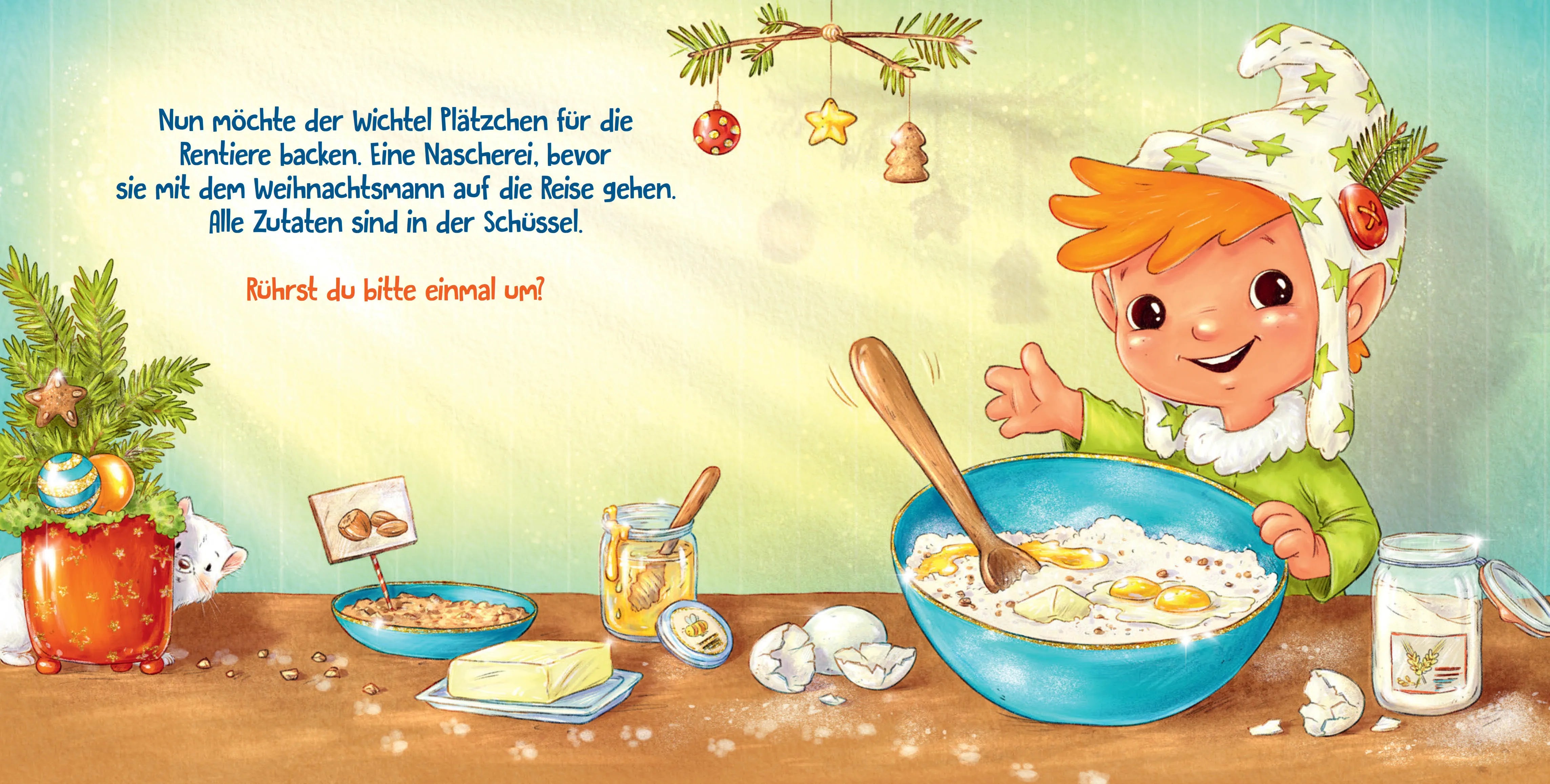 Produktansicht: Die Weihnachtswichtelwerkstatt (Gebundene Ausgabe)