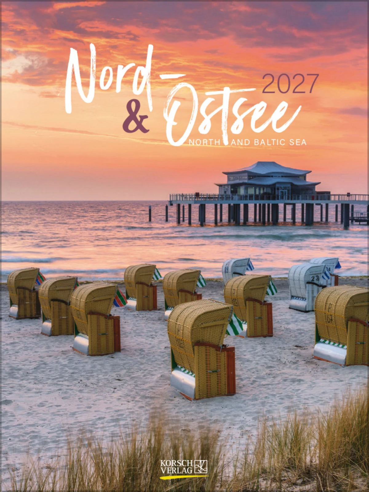 Taschenkalender: Nord- und Ostsee Wochenkalender 2027