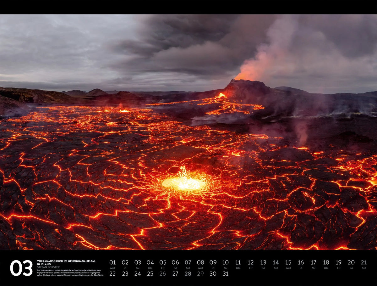 Nordische Welten Signature Kalender 2027 – Ansicht