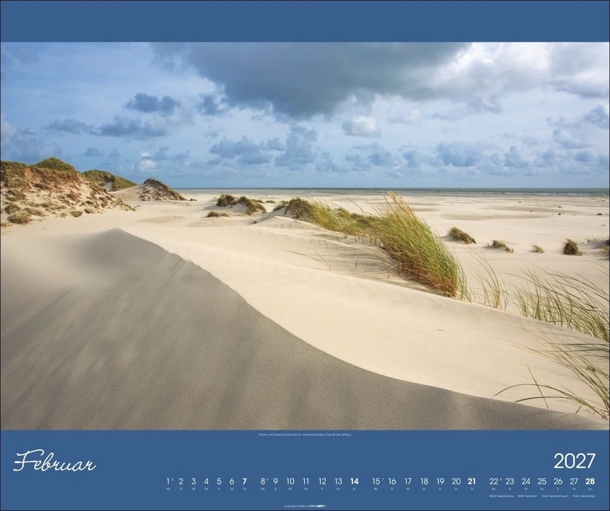 Nordsee Kalender 2027 – Ansicht