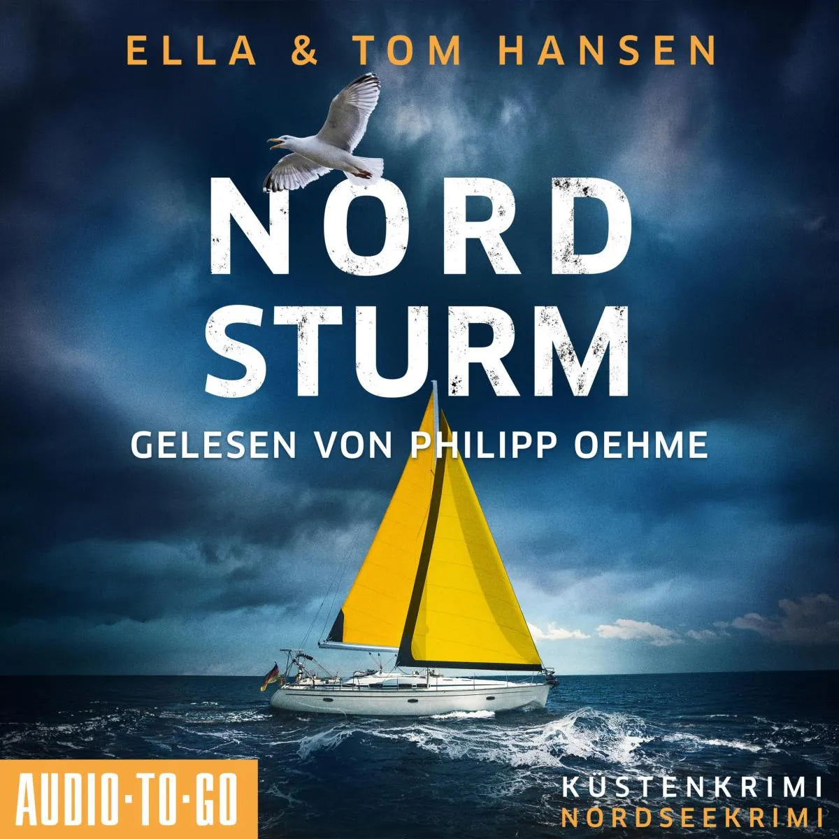 Cover: Nordsturm (Hörbuch Download) von Ella Hansen