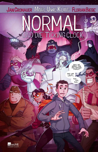 Cover: Normal und die Ticking Clock (E-Book) von Marc-Uwe Kling