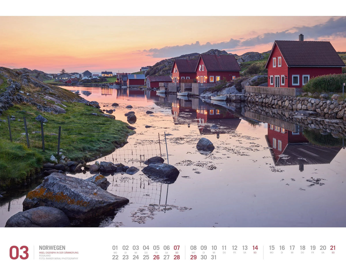 Norwegen Kalender 2027 | Unterwegs zwischen Fjordland und Nordkap – Ansicht