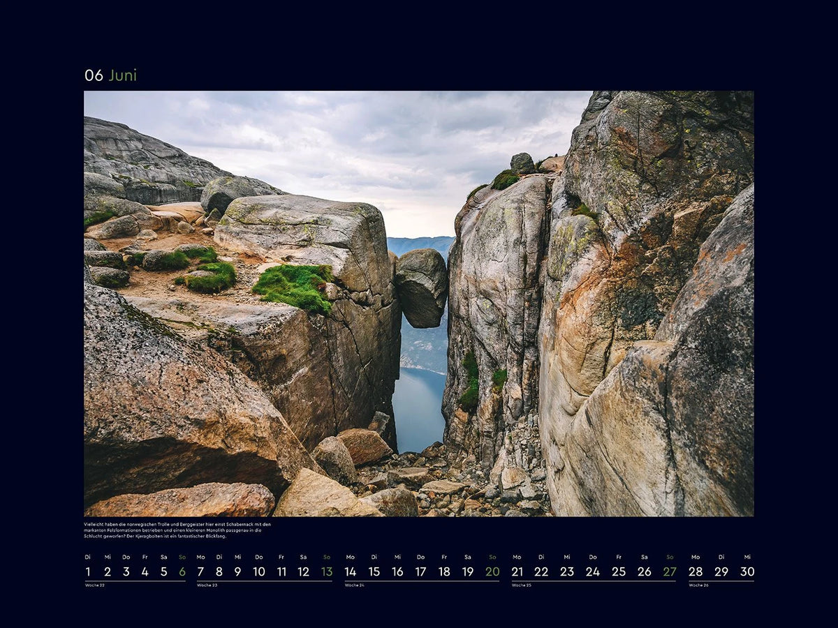 Norwegen - KUNTH Wandkalender 2027 – Ansicht