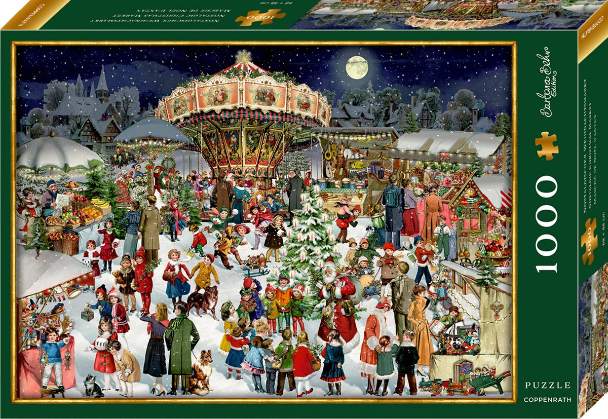 Puzzle – Nostalgischer Weihnachtsmarkt – Ansicht
