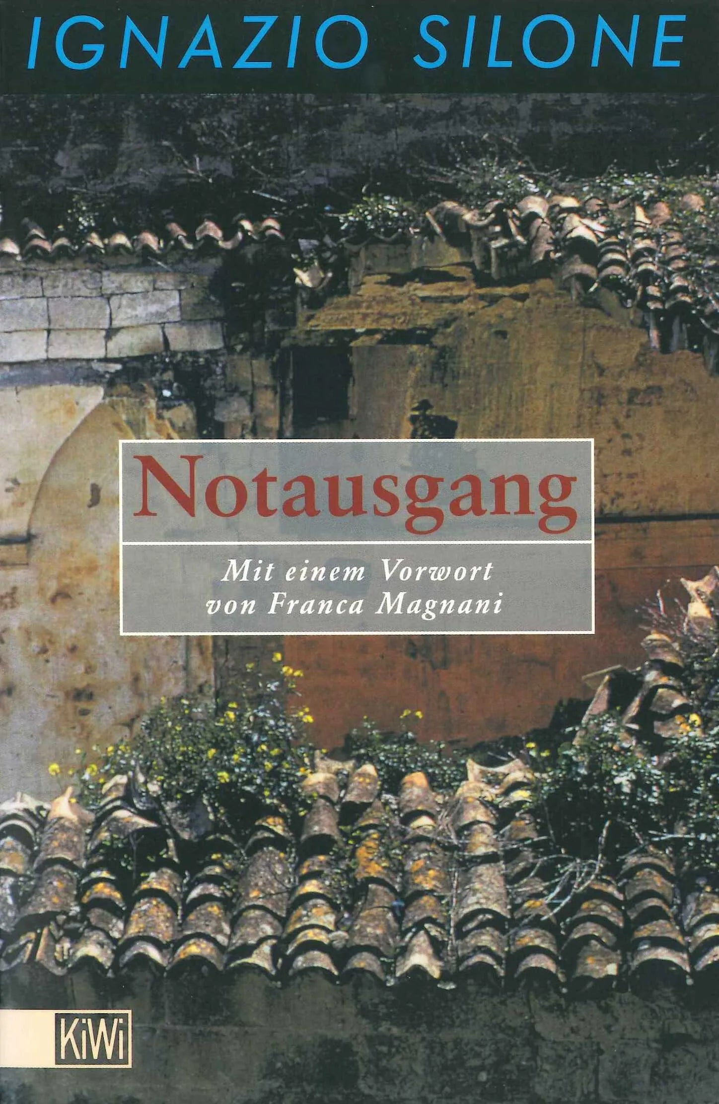 Buchcover von 'Notausgang' - Taschenbuch von Ignazio Silone
