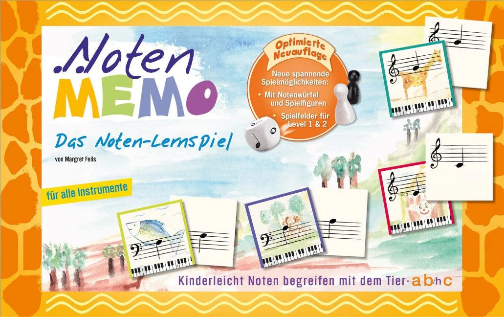 Lernspiel: Noten Memo