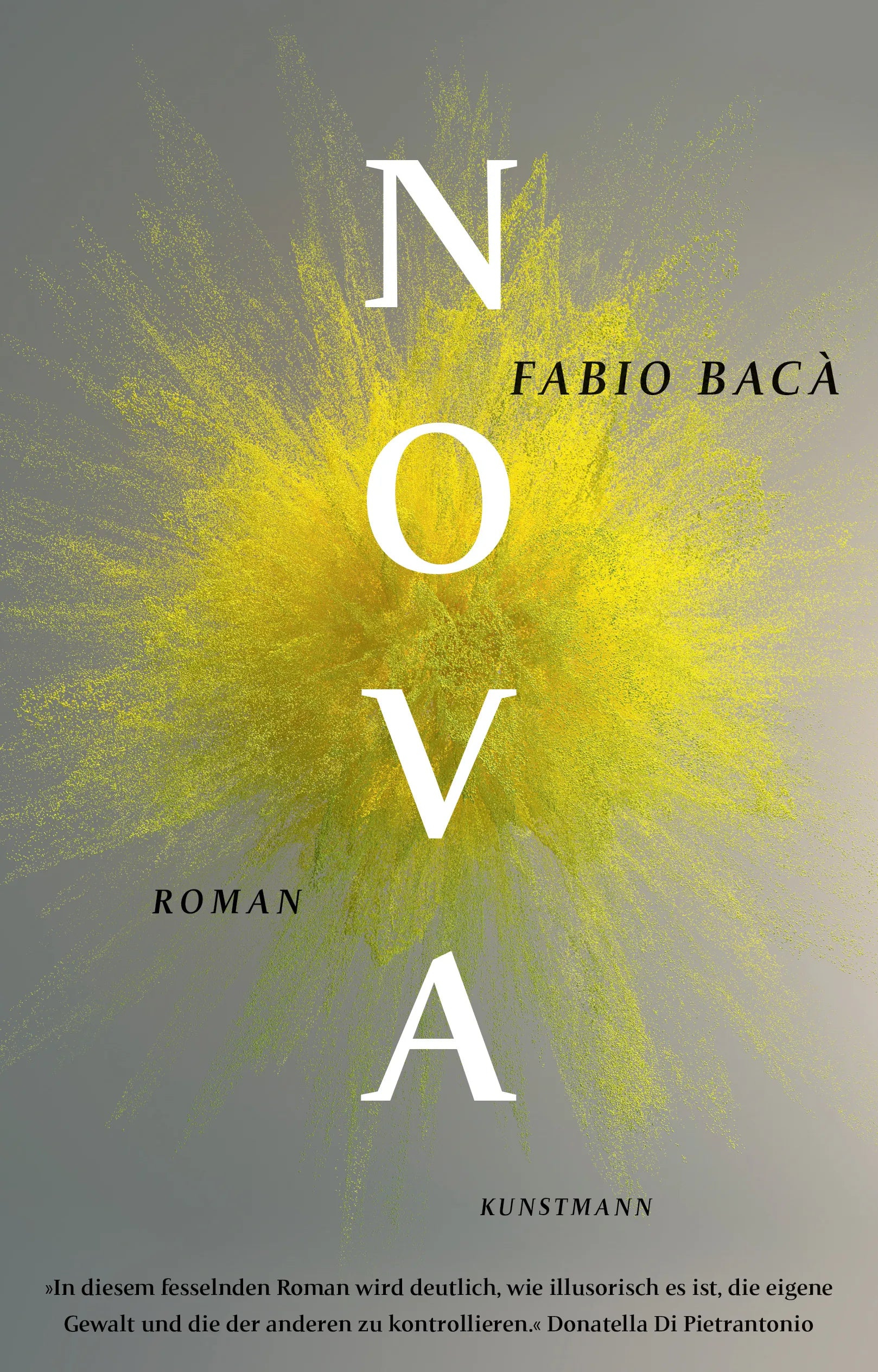 Buchcover von 'NOVA' - Gebundene Ausgabe von Fabio Bacà