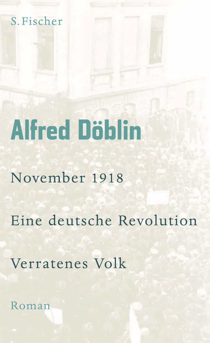Buchcover von 'November 1918' - Gebundene Ausgabe von Alfred Döblin