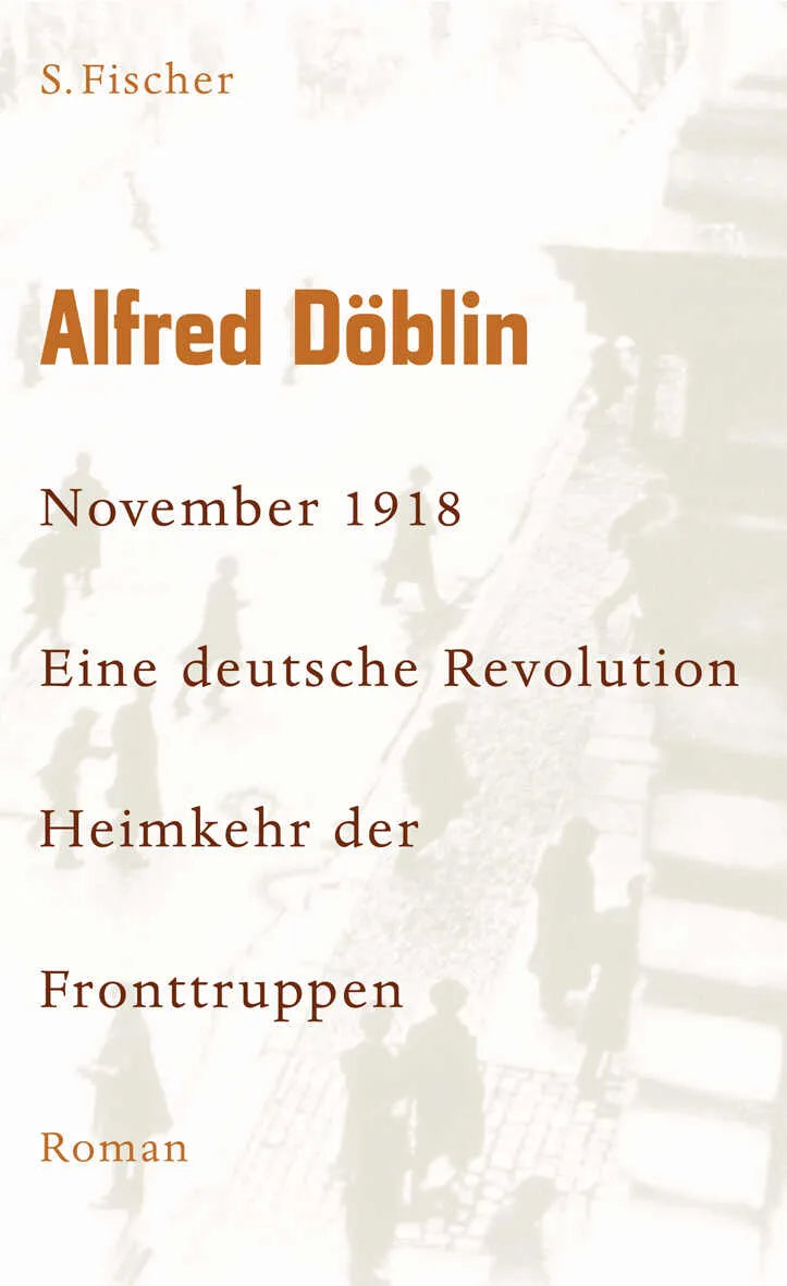 Buchcover von 'November 1918' - Gebundene Ausgabe von Alfred Döblin