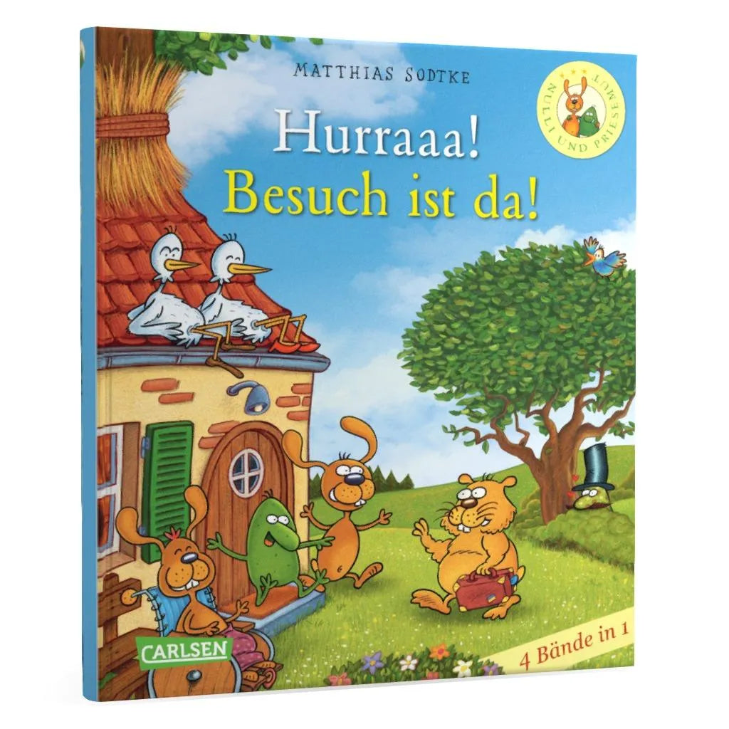 Produktansicht: Nulli & Priesemut: Hurraaa! Besuch ist da! - 4 Bände in 1 (Gebundene Ausgabe)