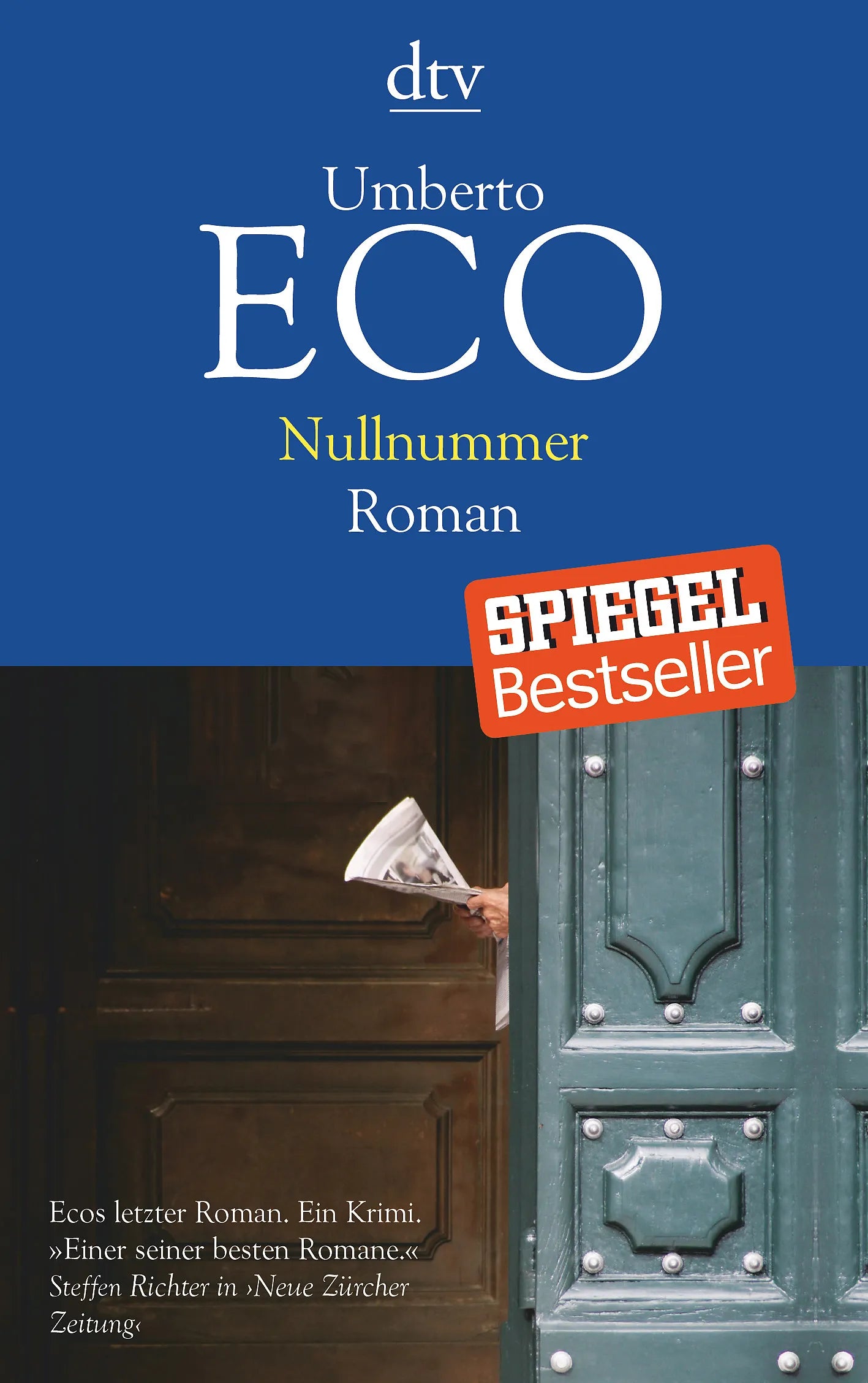 Buchcover von 'Nullnummer' - Taschenbuch von Umberto Eco