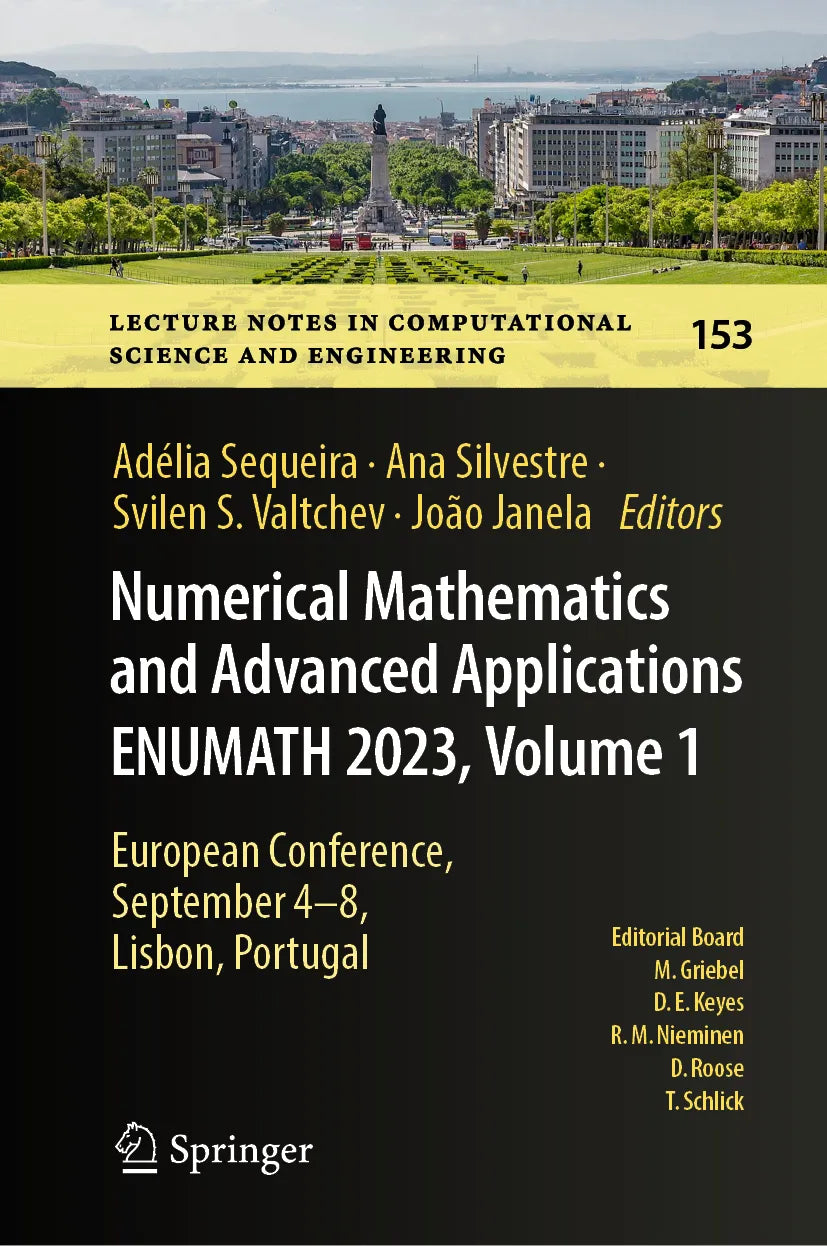 Cover: Numerical Mathematics and Advanced Applications ENUMATH 2023, Volume 1 (E-Book)