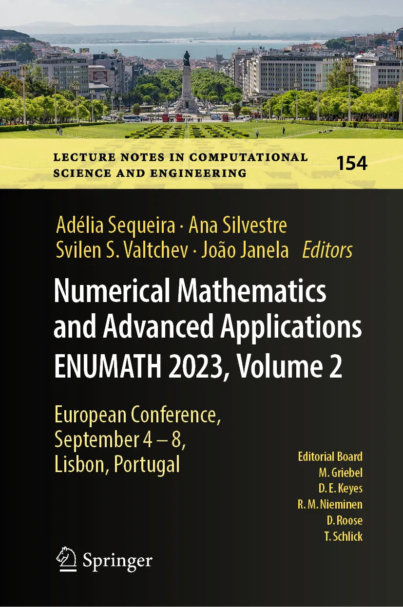Cover: Numerical Mathematics and Advanced Applications ENUMATH 2023, Volume 2 (E-Book)