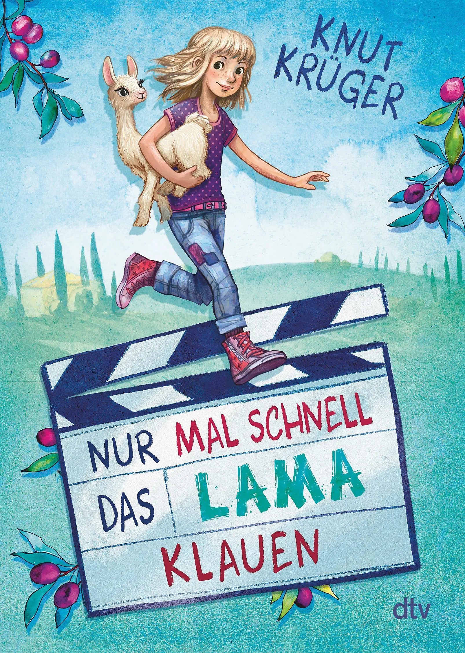 Buchcover von 'Nur mal schnell das Lama klauen' - Taschenbuch von Knut Krüger