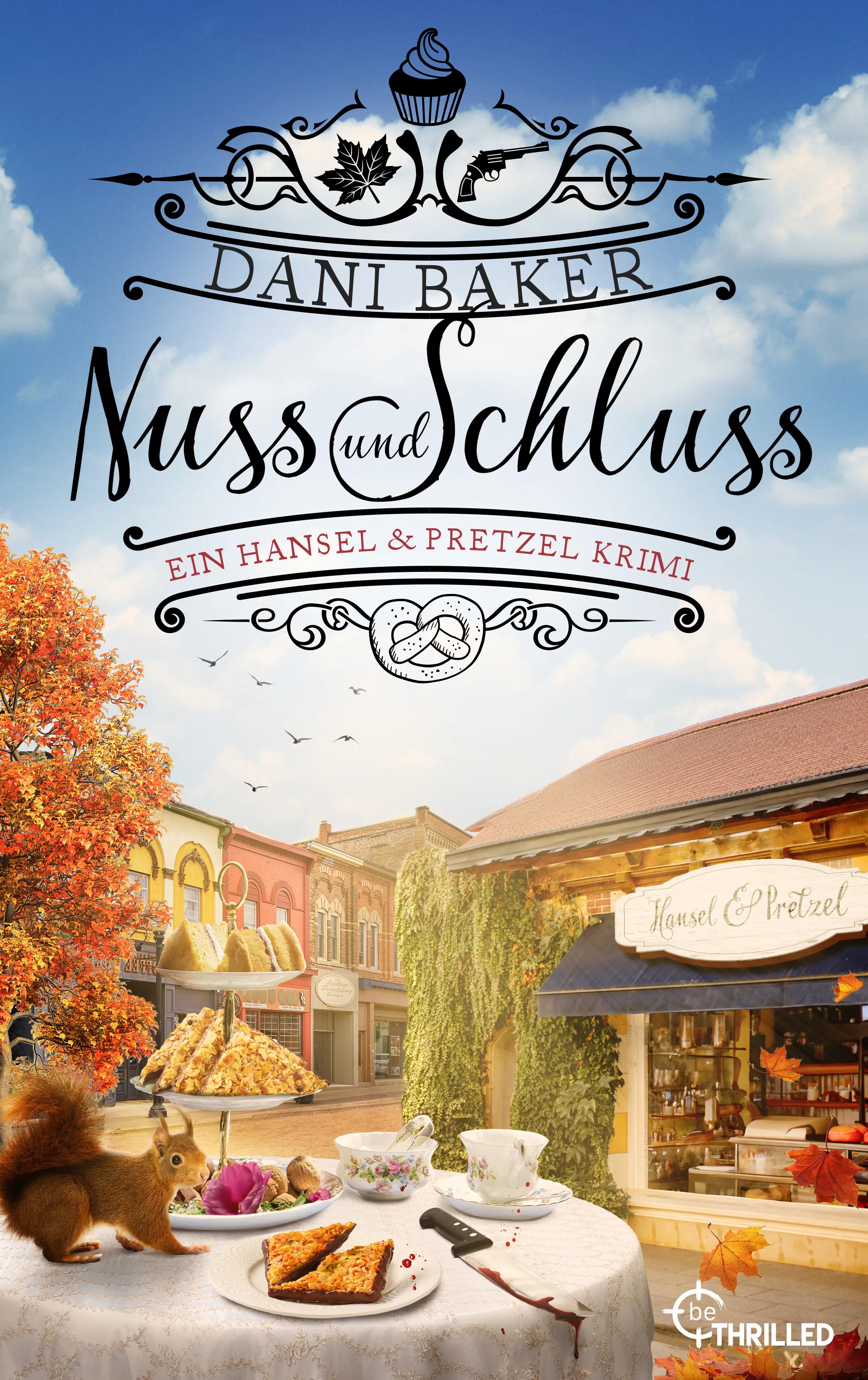 Cover: Nuss und Schluss. Ein Hansel & Pretzel Krimi (E-Book) von Dani Baker