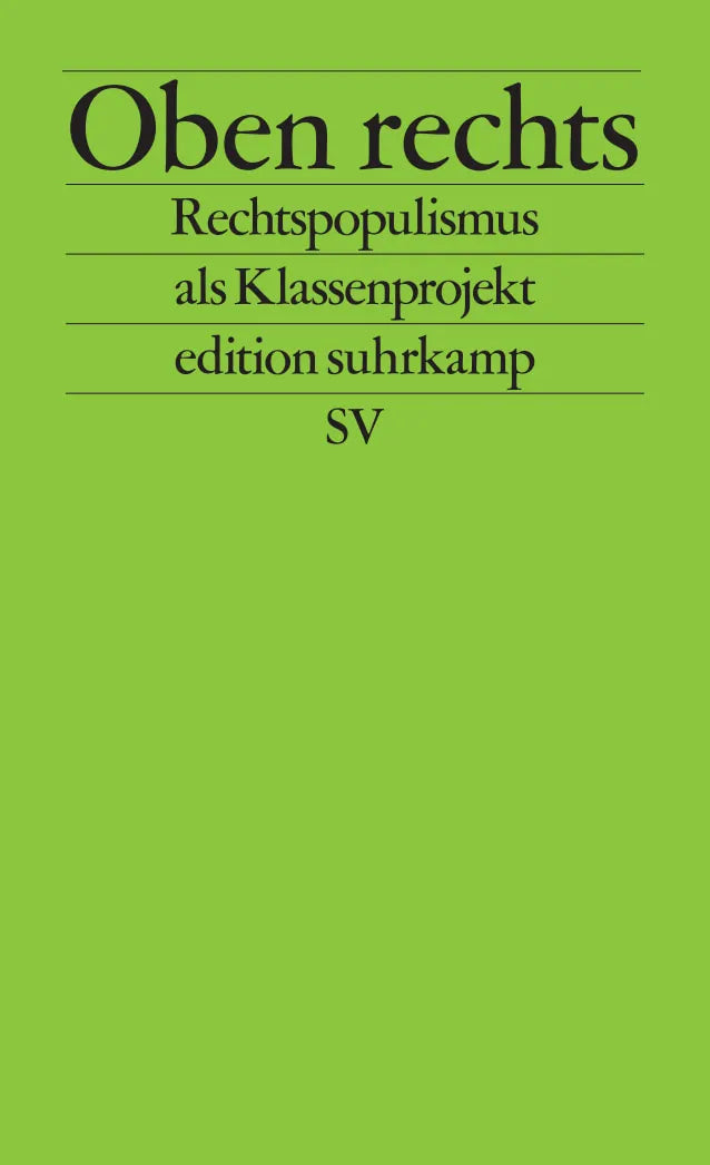 Cover: Oben rechts (Taschenbuch) von Thomas Biebricher