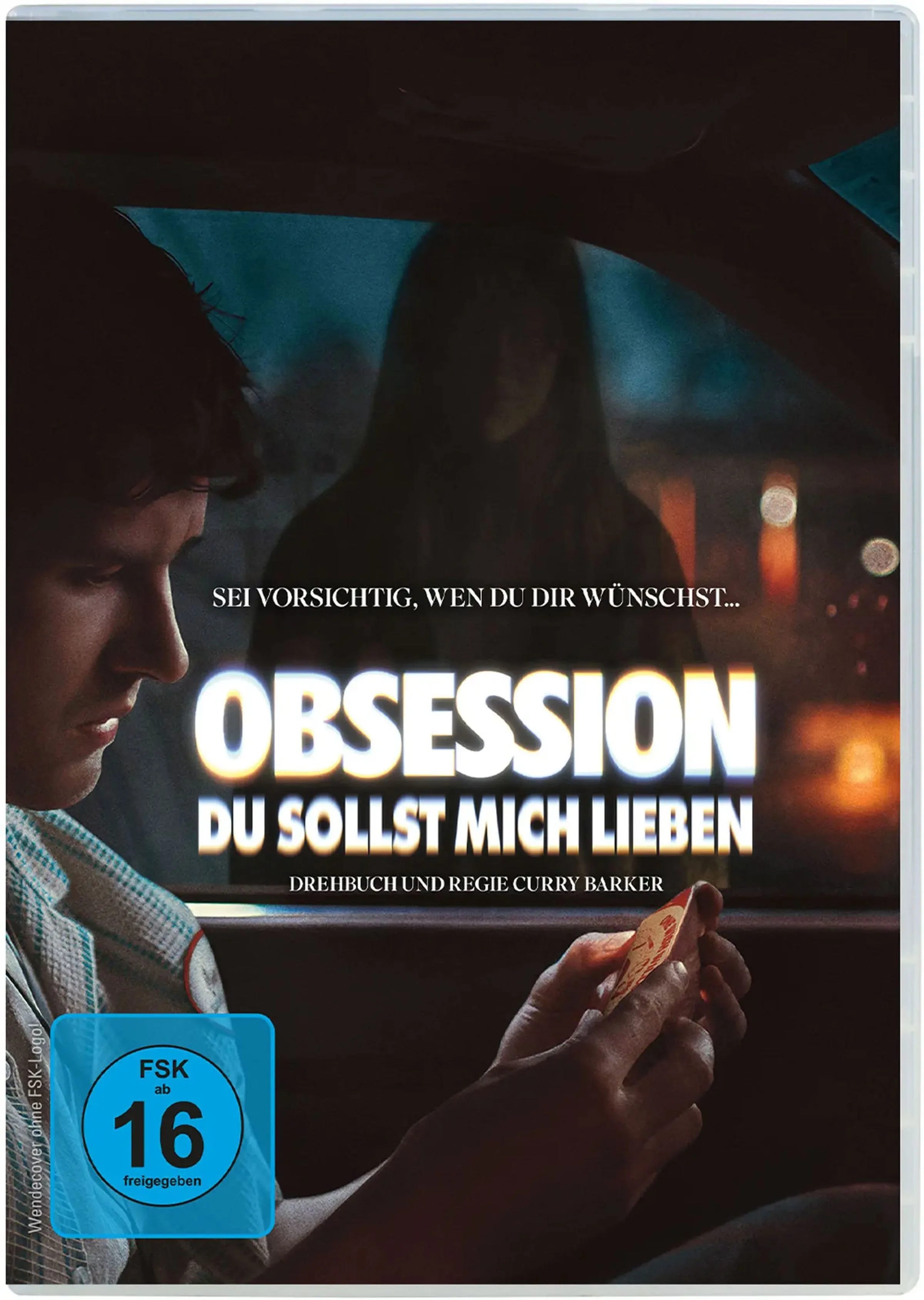 DVD-Cover: Obsession - Du sollst mich lieben. Regie: Curry Barker