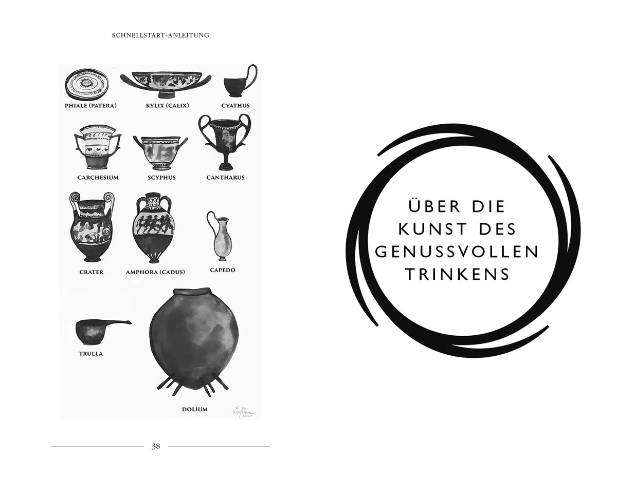 Innenansicht von 'Obsopoeus: Über die Kunst des genussvollen Trinkens' - Gebundene Ausgabe