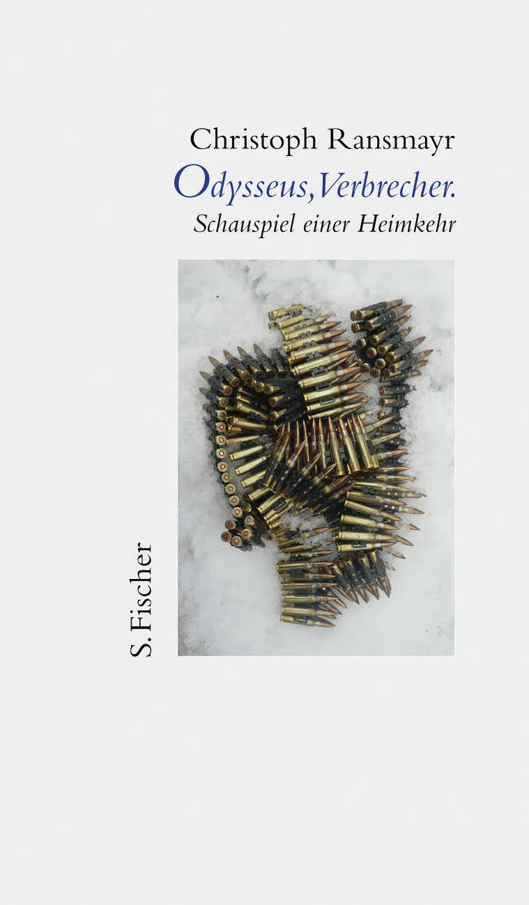 Buchcover von 'Odysseus, Verbrecher.' - Gebundene Ausgabe von Christoph Ransmayr