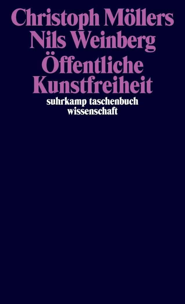 Cover: Öffentliche Kunstfreiheit (Taschenbuch) von Christoph Möllers