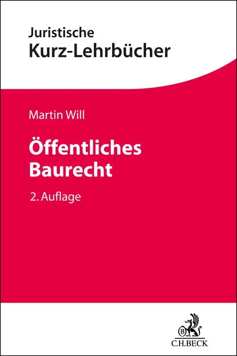 Buchcover von 'Öffentliches Baurecht' - Taschenbuch von Martin Will