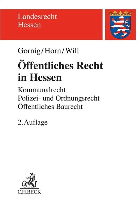 Buchcover von 'Öffentliches Recht in Hessen' - Taschenbuch von Gilbert Gornig