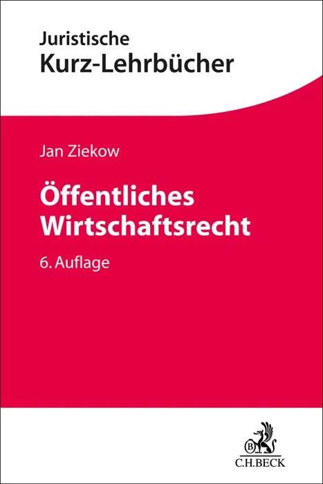 Buchcover von 'Öffentliches Wirtschaftsrecht' - Taschenbuch von Jan Ziekow