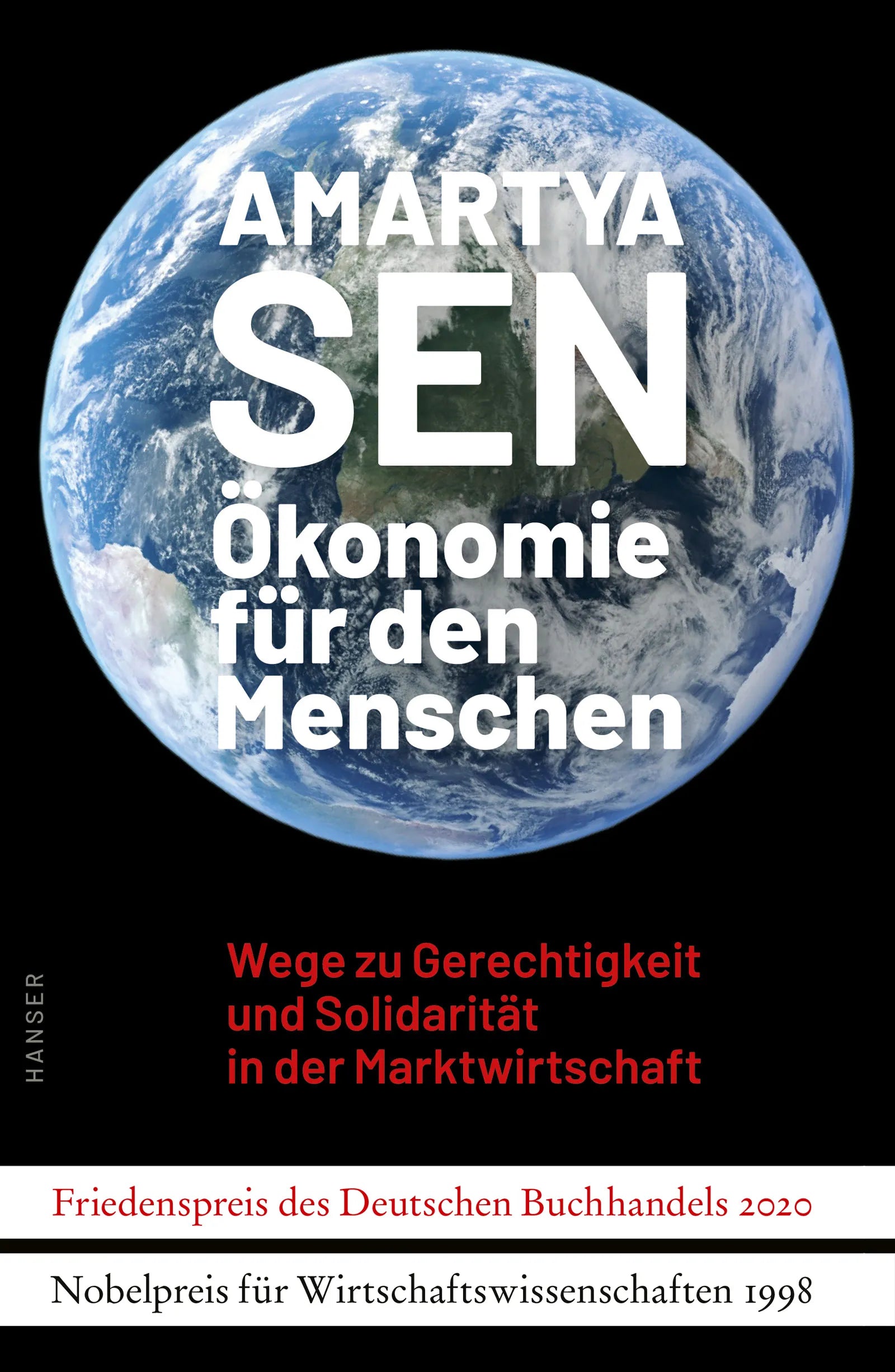 Buchcover von 'Ökonomie für den Menschen' - Gebundene Ausgabe von Amartya Sen