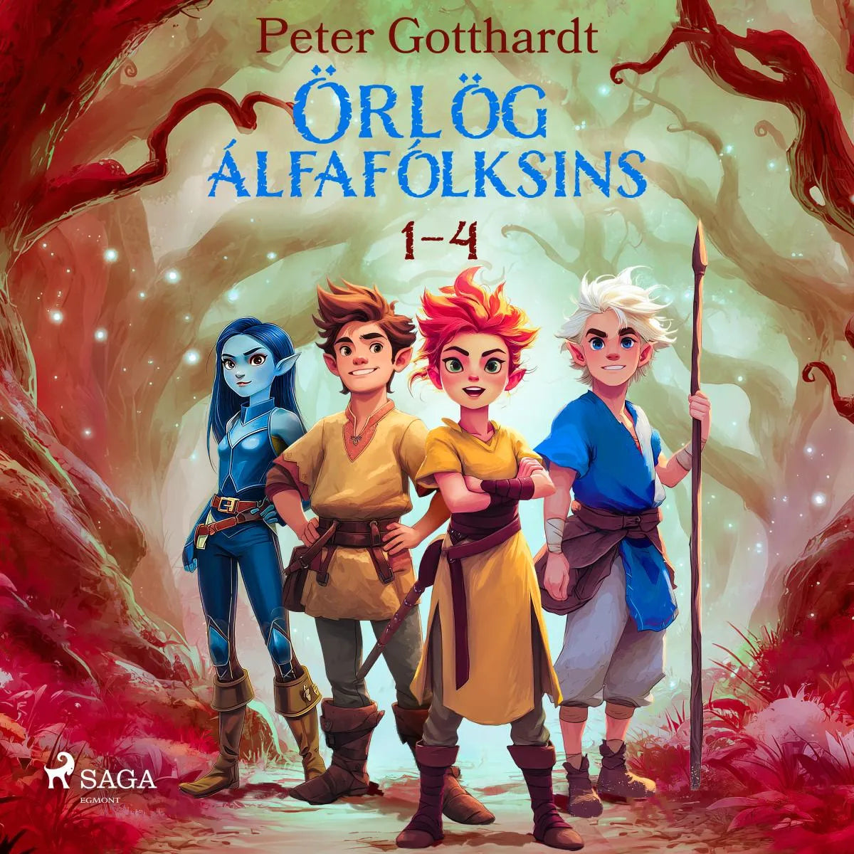 Cover: Örlög álfafólksins 1-4 (Hörbuch Download) von Peter Gotthardt