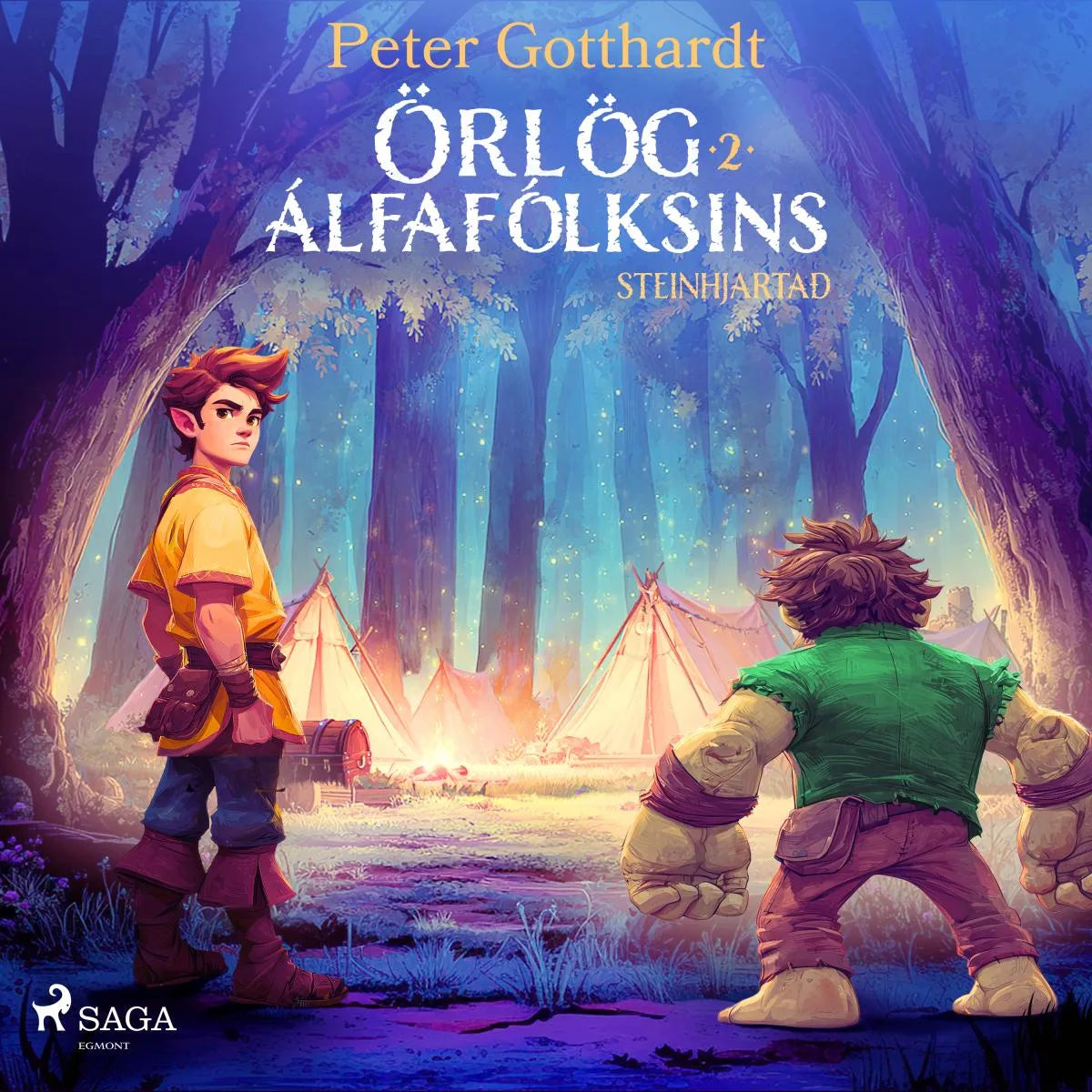 Cover: Örlög álfafólksins 2: Steinhjartað (Hörbuch Download) von Peter Gotthardt
