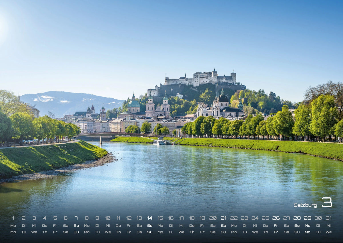 Österreich - 2027 - Kalender DIN A3 – Ansicht