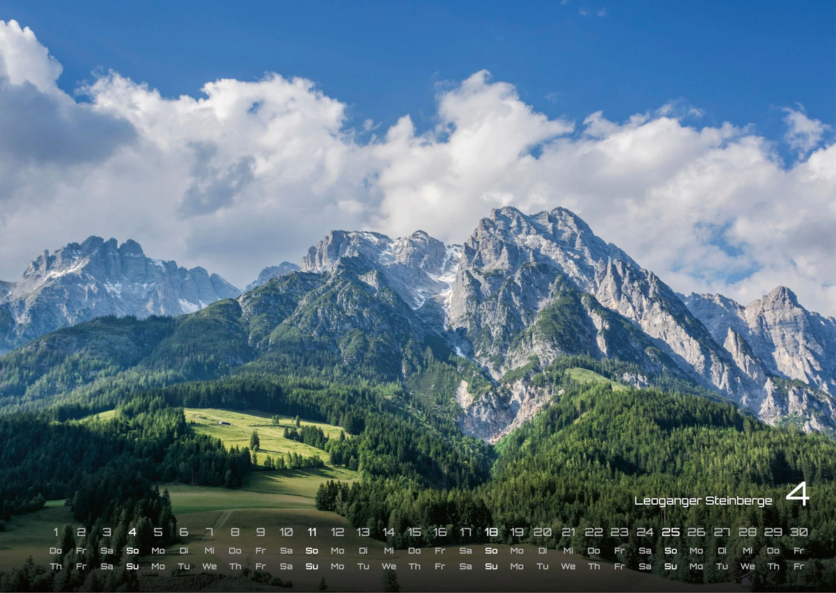Österreich - 2027 - Kalender DIN A3 – Ansicht